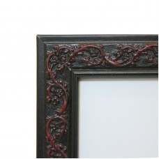 Custom Picture Frame | Ornate Black 1" | Great for Dimplomas & Certificates   112045652761